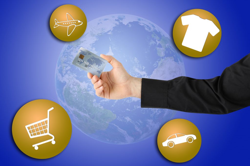 Make purchases with corporate credit card